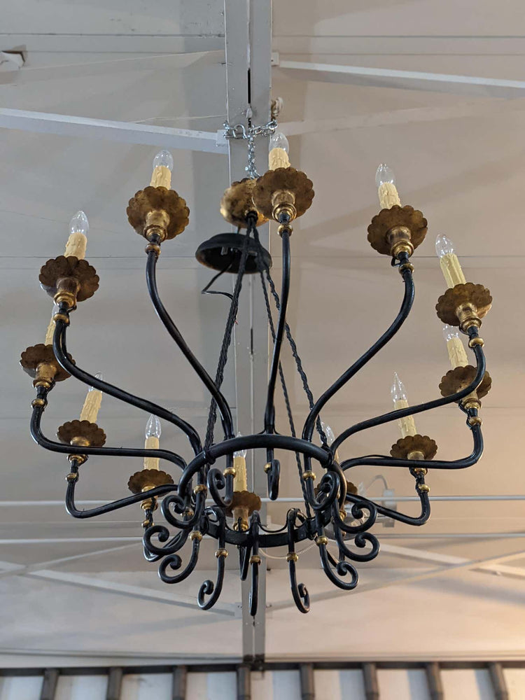 French Bronze Chandelier (L110)