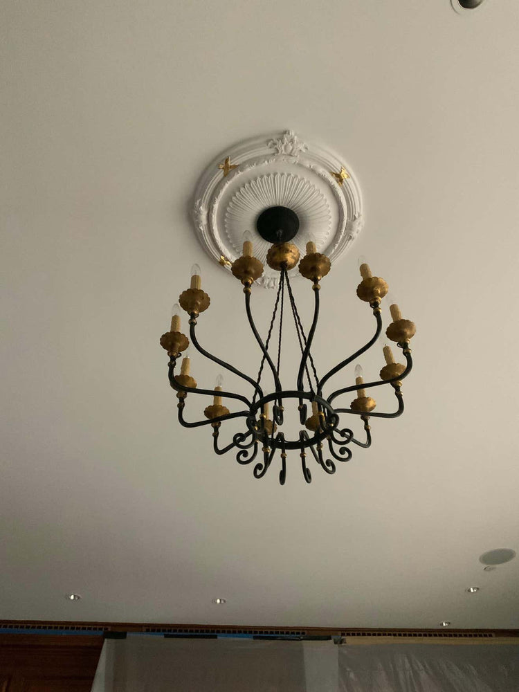 French Bronze Chandelier (L110)