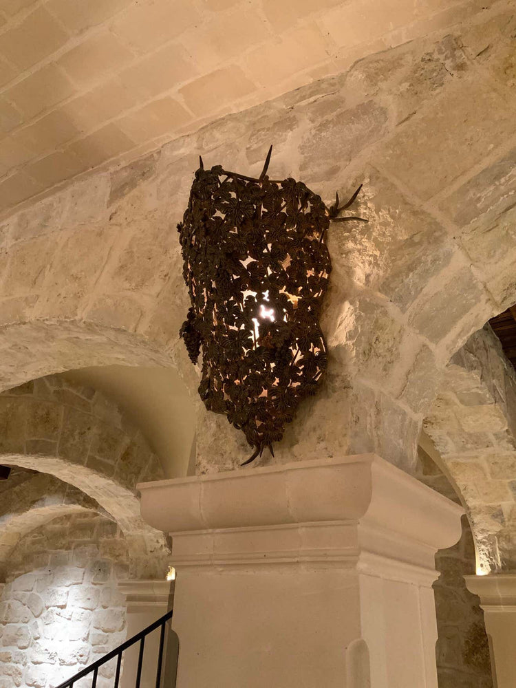 French Iron Wall Lamp (L113)