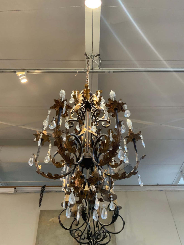 French Iron Chandelier (L139)