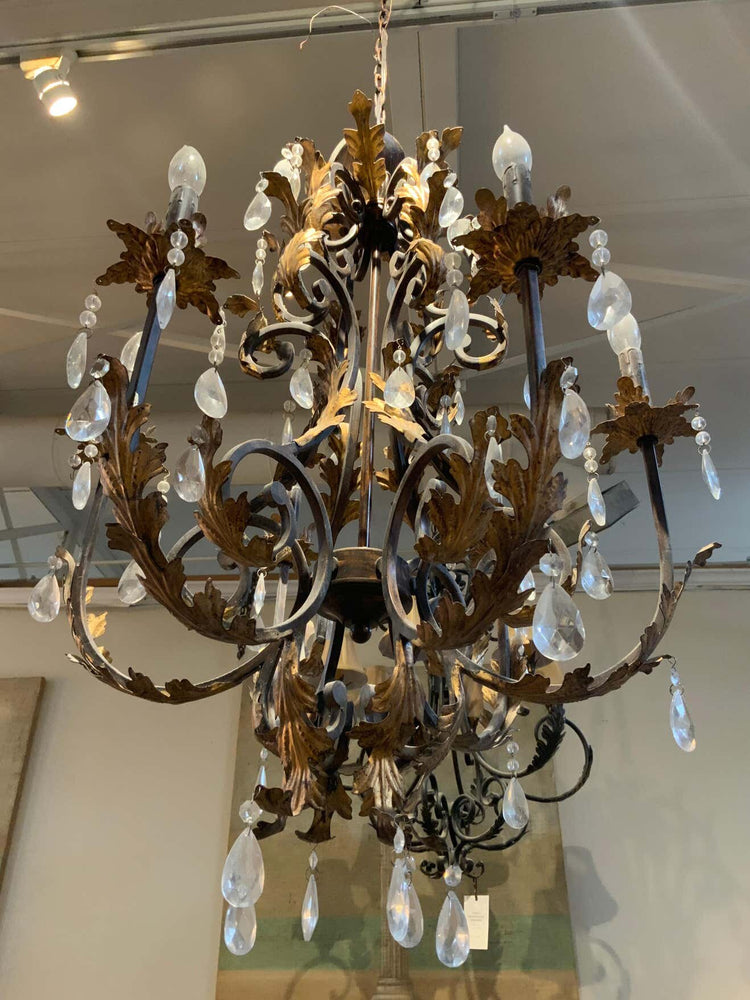 French Iron Chandelier (L139)