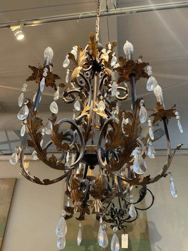 French Iron Chandelier (L139)
