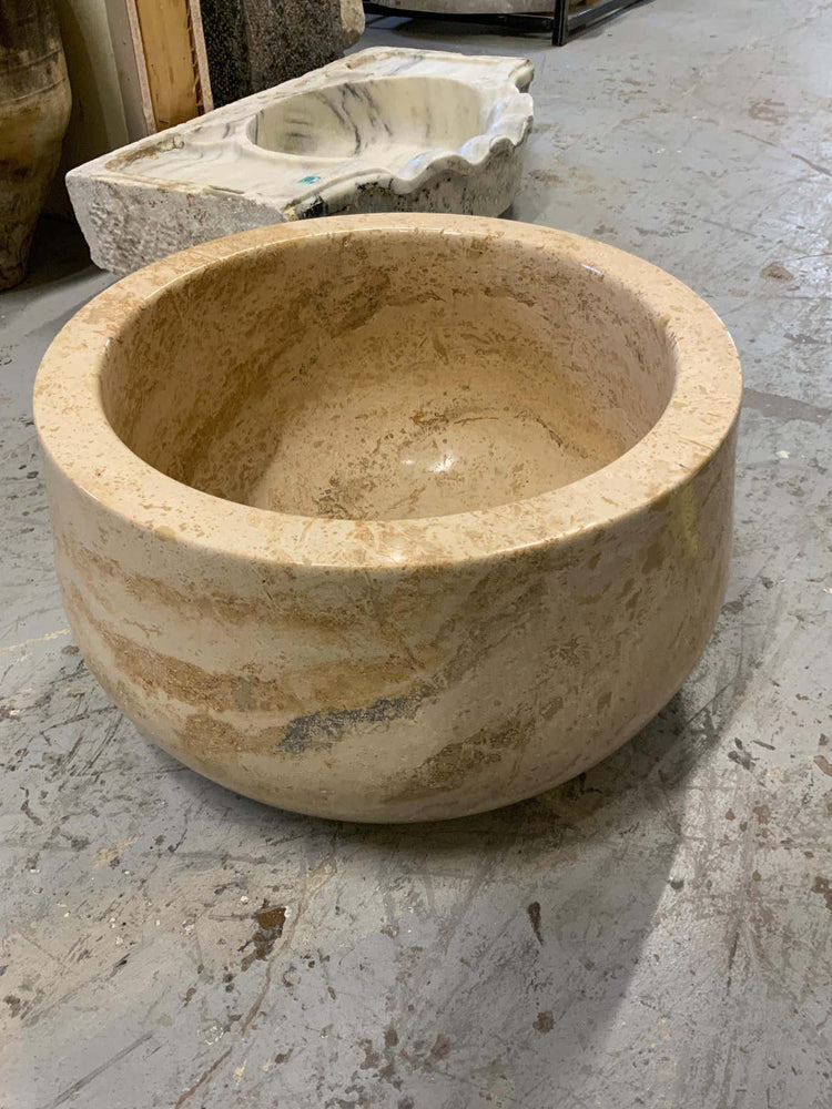 French Travertine Sink