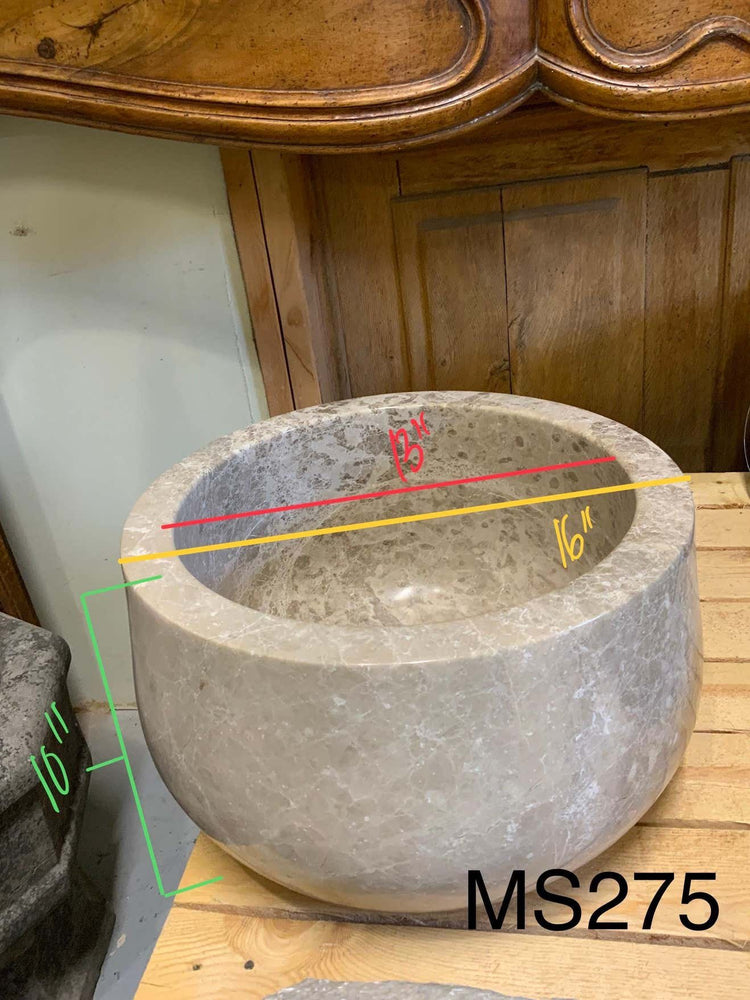 French Travertine Sink (MS275)