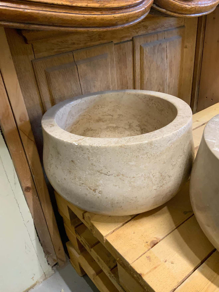 French Travertine Sink