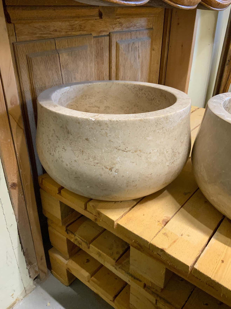 French Travertine Sink (MS276)