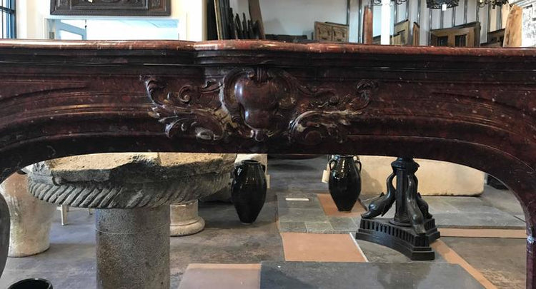 Antique French Marble Mantel (MCH1014)