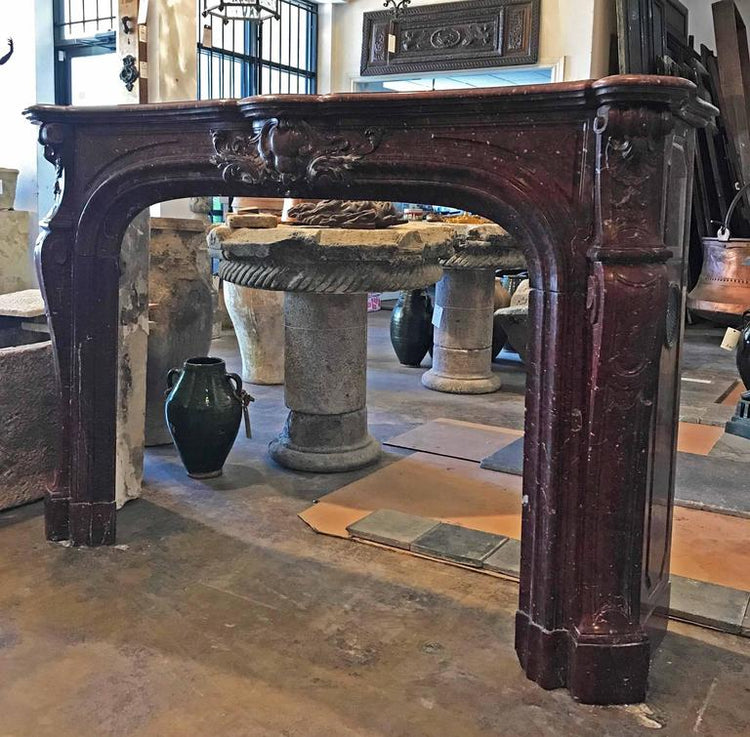 Antique French Marble Mantel (MCH1014)