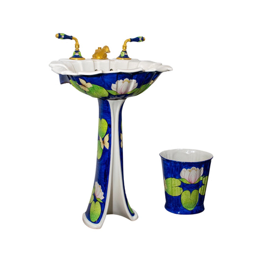 Reclaimed Italian Porcelain Sink (S-ONQC)