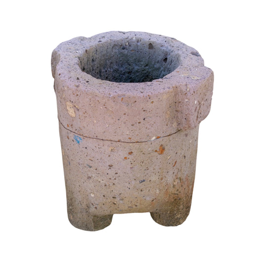 Antique Greek Lava Stone Planter (V-17842)