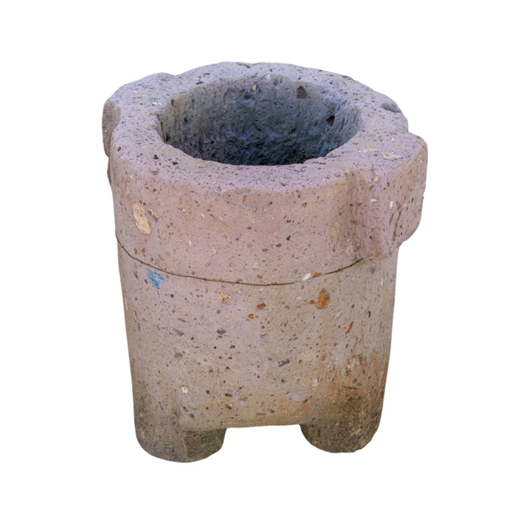 Antique Greek Lava Stone Planter (V-17842)