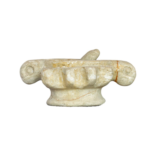 Antique Greek Marble Mortar and Petzel (HD-YWBI)
