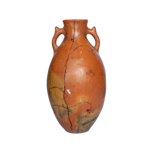 Antique Spain Terracotta Water Vessel (V-LKY1)