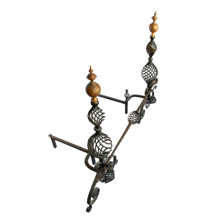 French Louis XVI Andirons (FA-8C6T)
