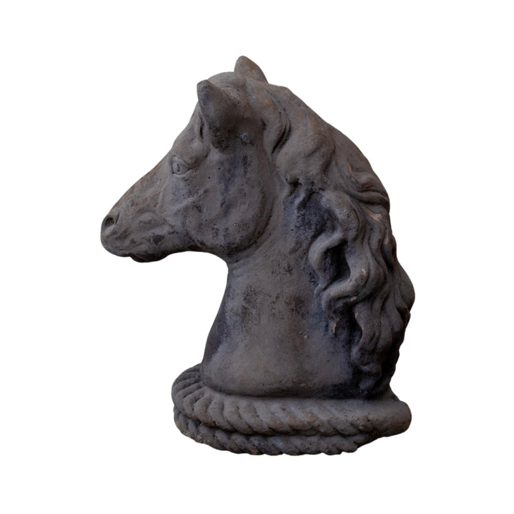 French Terracotta Horsehead Bust (GE-IWPE)