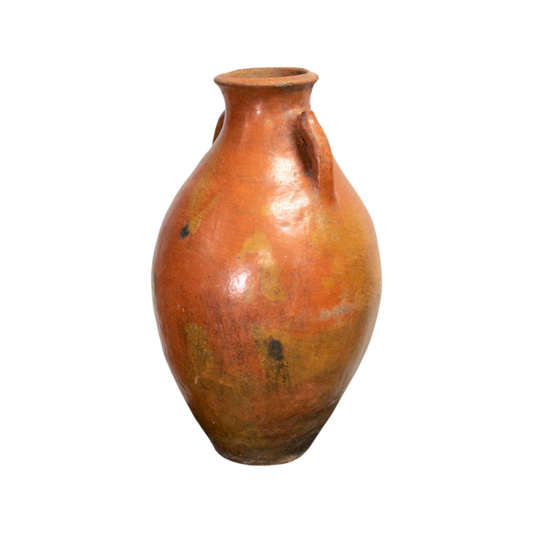 Antique Spain Terracotta Water Vessel (V-1FXJ)