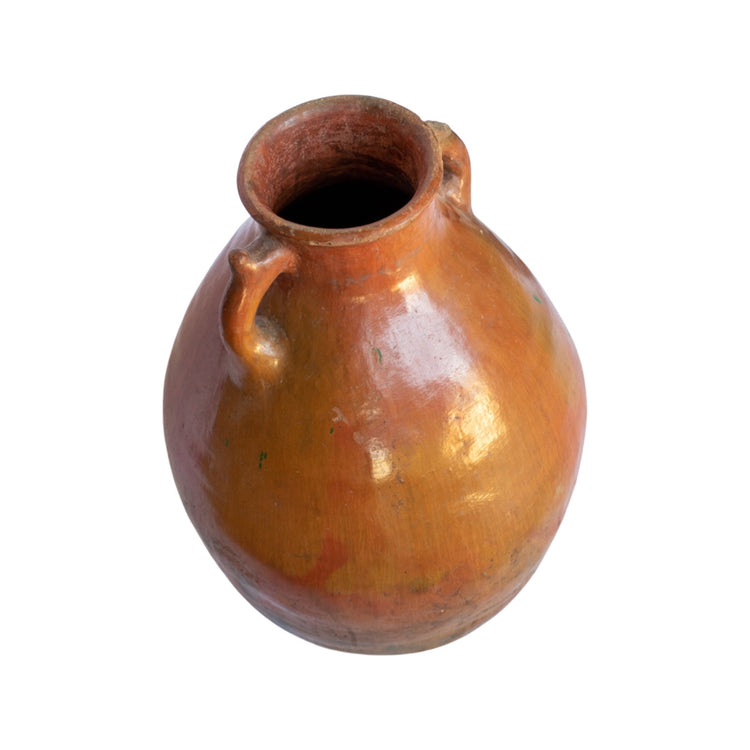 Antique Spain Terracotta Water Vessel (V-DKQF)