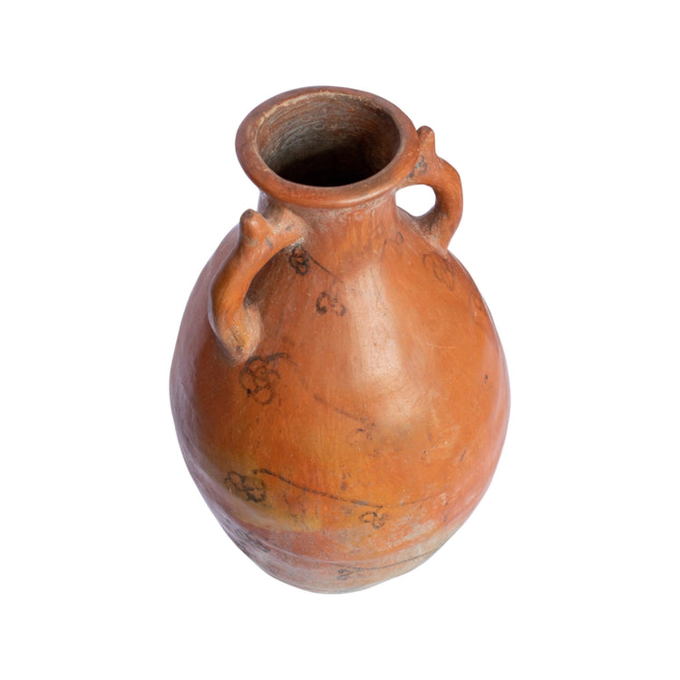 Antique Spain Terracotta Water Vessel (V-NTZQ)