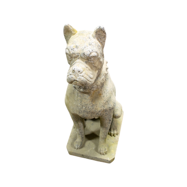 French Boxer Sculpture