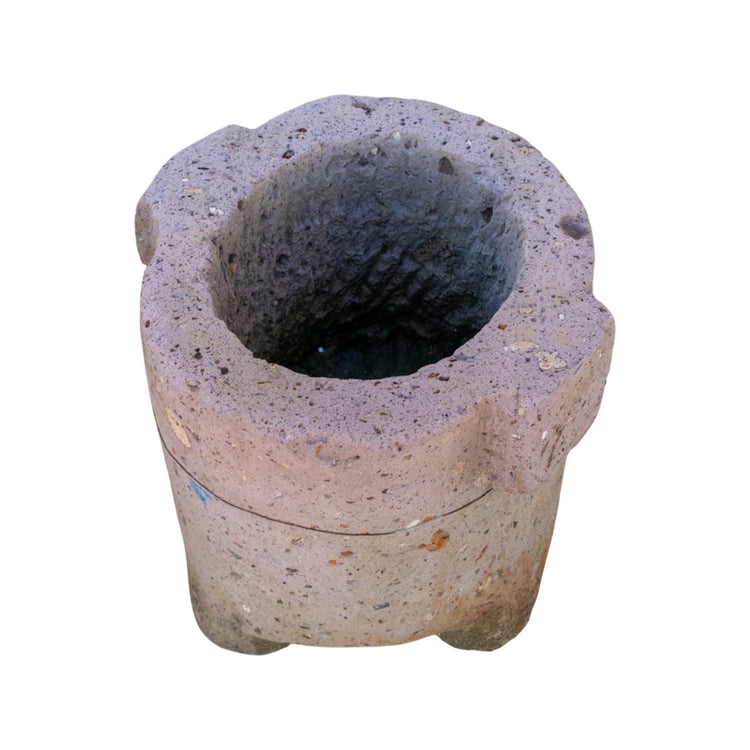 Antique Greek Lava Stone Planter (V-17842)