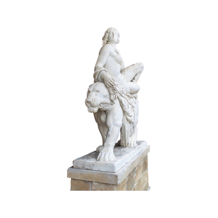 Italian White Marble Sculpture of 'Le Triomphe D'Ariadne' by Jean-Baptiste Clesinger (GE-FWVC)