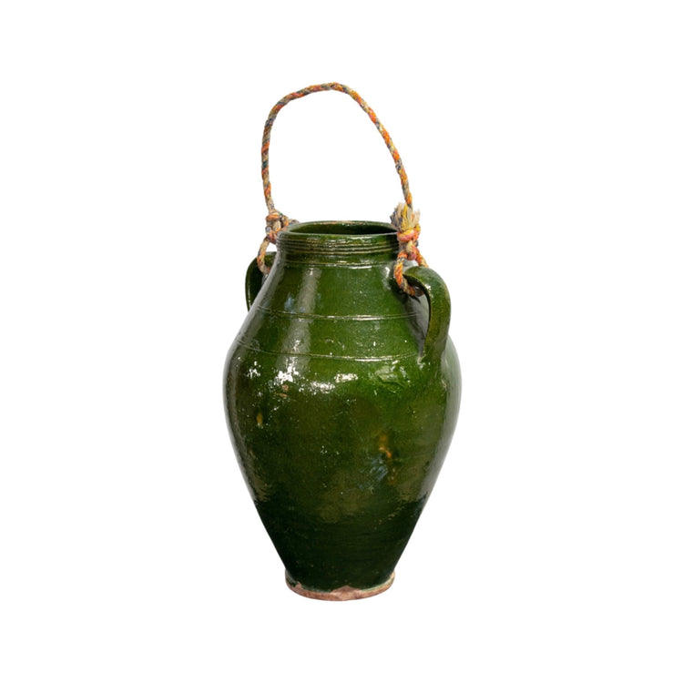 Greece Terracotta Glazed Vessel