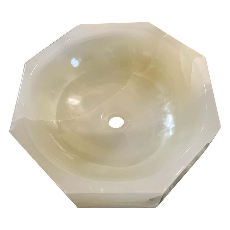 South American Onyx Stone Octagonal Sink (OS-008)
