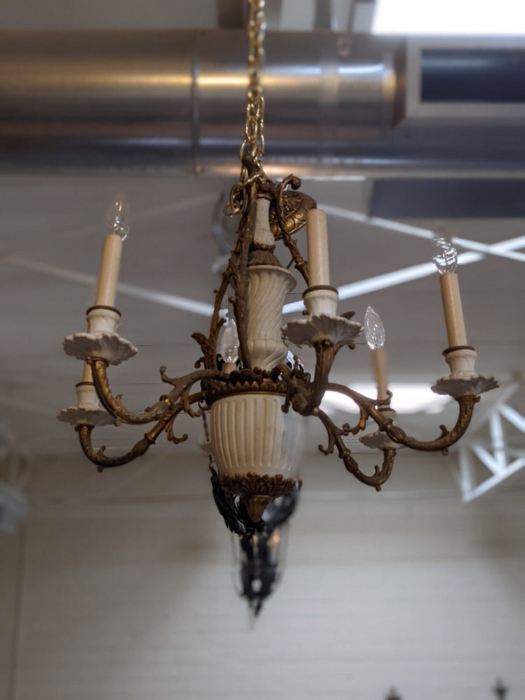 English Ceramic Chandelier (L130)