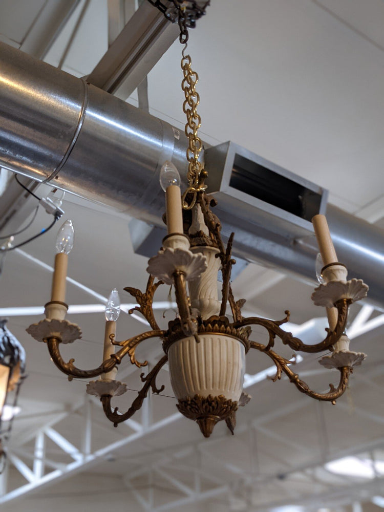 English Ceramic Chandelier (L130)