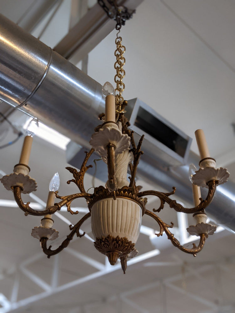 English Ceramic Chandelier (L130)