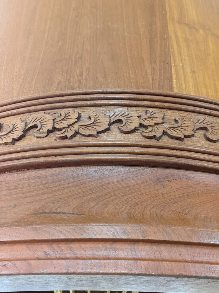 French Wooden Lamp (L143)