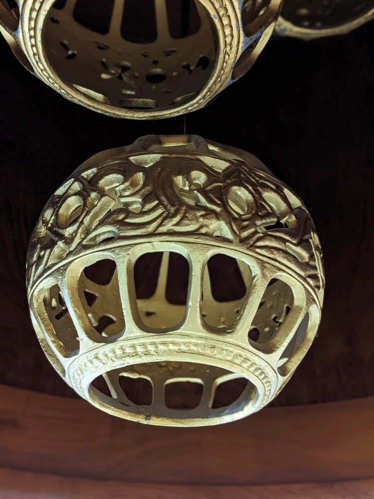 French Wooden Lamp (L143)