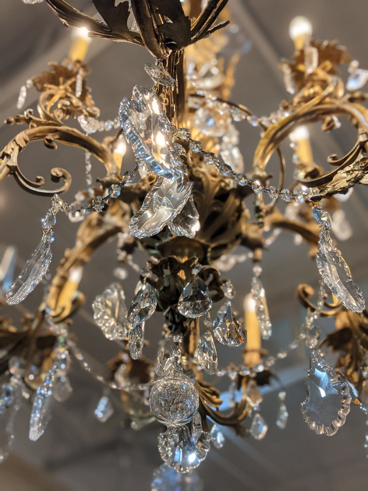 French Bronze Chandelier (L146)