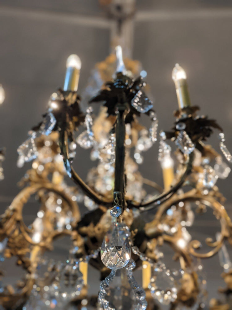 French Bronze Chandelier (L146)