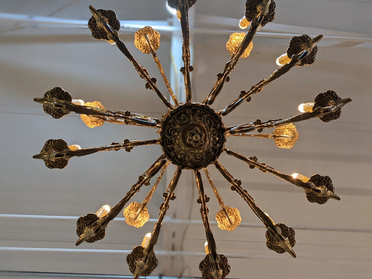 French Bronze Chandelier (L147)