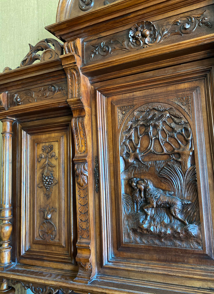 French Wooden Cabinet (F175)