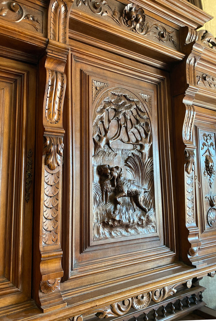 French Wooden Cabinet (F175)