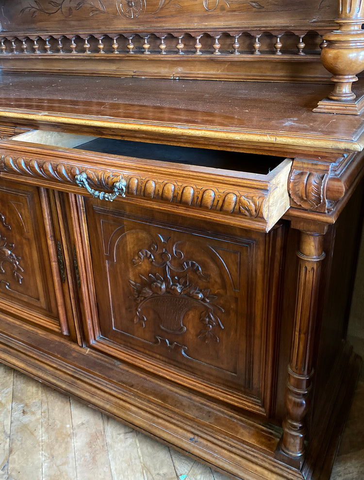 French Wooden Cabinet (F175)