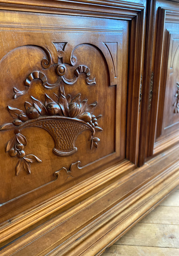 French Wooden Cabinet (F175)