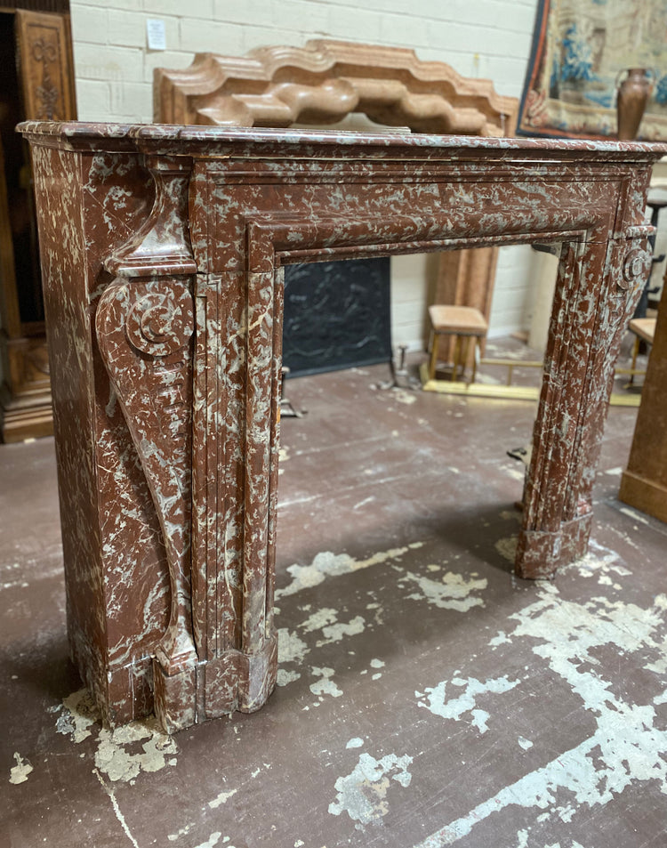 Antique French Marble Mantel (MCH1052)