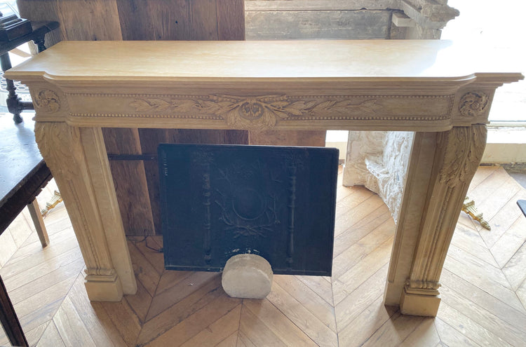 Antique French Marble Mantel (M30120)