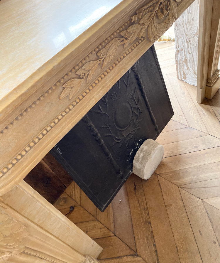 Antique French Marble Mantel (M30120)
