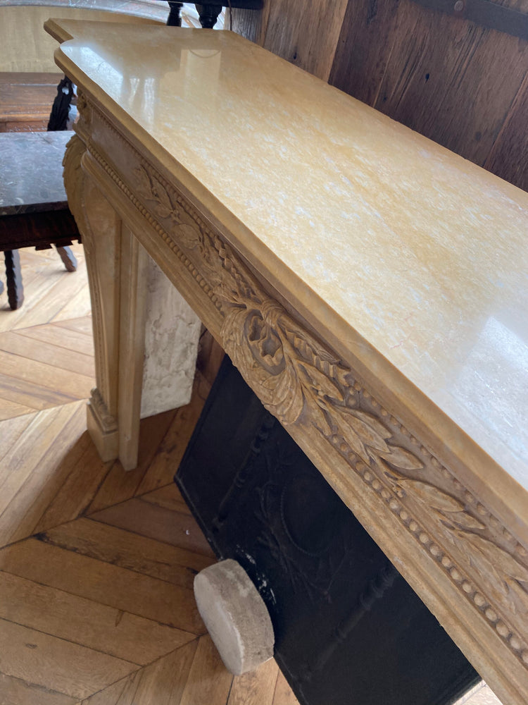 Antique French Marble Mantel (M30120)