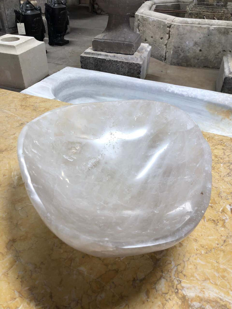 Brazilian Rock Crystal Bowl (S136)