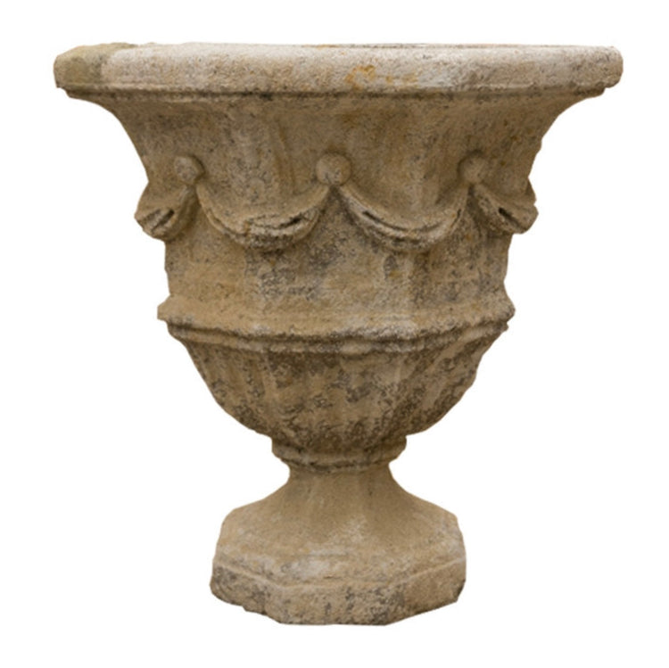 French Limestone Planter