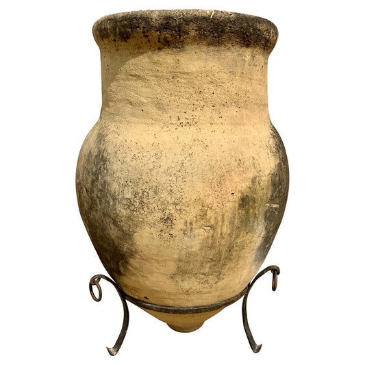 Spanish Terracotta Water Jar Vessel