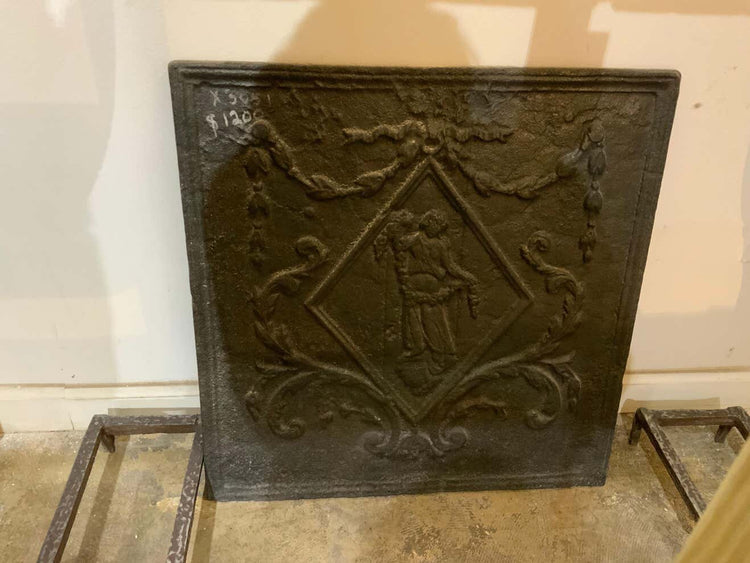 French Iron Fireback (X3051C)