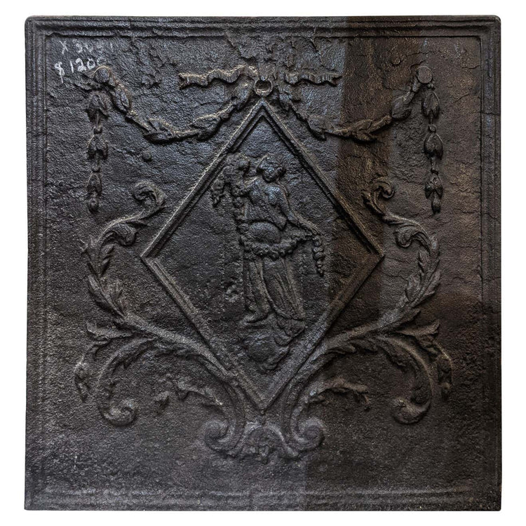 French Iron Fireback (X3051C)