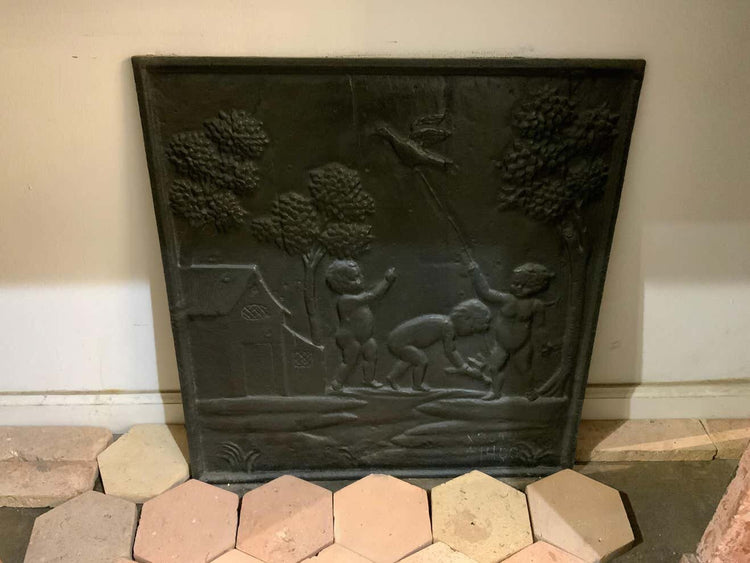 French Iron Fireback (X3054C)
