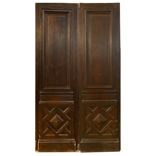 Antique French Oak Door (D826)
